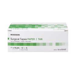 Medical Tape McKesson Tan 1 Inch X 10 Yard Paper NonSterile - Image 2