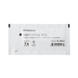 Lubricating Jelly McKesson 3 Gram Individual Packet Sterile - Image 2