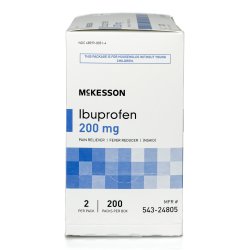 Pain Relief McKesson 200 mg Strength Ibuprofen Unit Dose Tablet 200 per Box - Image 3
