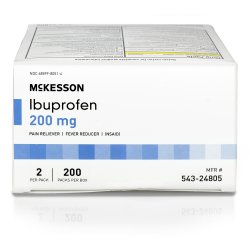 Pain Relief McKesson 200 mg Strength Ibuprofen Unit Dose Tablet 200 per Box - Image 2