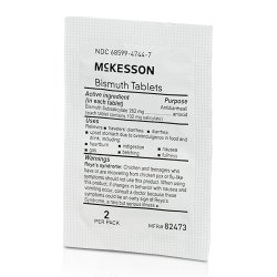 Anti-Diarrheal McKesson Brand 262 mg Strength Tablet 100 per Box - Image 7