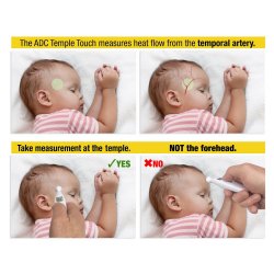 Temporal Contact Thermometer Adtemp™ 427 Temporal Probe Handheld - Image 4