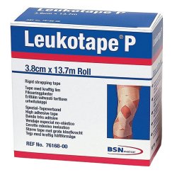 Orthopedic Corrective Tape Leukotape® P Beige 1-1/2 Inch X 15 Yard Zinc Oxide Adhesive NonSterile - Image 2