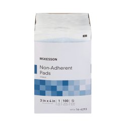 Non-Adherent Dressing McKesson 3 X 4 Inch Sterile 100 per Pack - Image 4