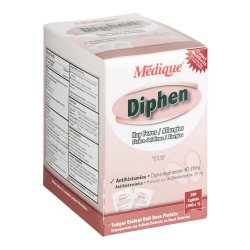 Allergy Relief Diphen 25 mg Strength Tablet 200 per Box - Image 2