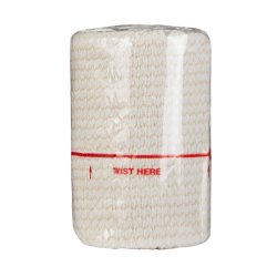 Elastic Bandage McKesson 3 Inch X 5 Yard Single Hook and Loop Closure Tan NonSterile Standard Compression - Image 2