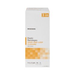 Elastic Bandage McKesson 3 Inch X 5 Yard Single Hook and Loop Closure Tan NonSterile Standard Compression - Image 6
