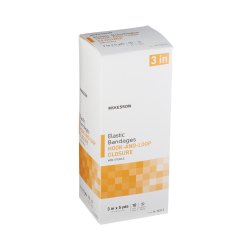 Elastic Bandage McKesson 3 Inch X 5 Yard Single Hook and Loop Closure Tan NonSterile Standard Compression - Image 7