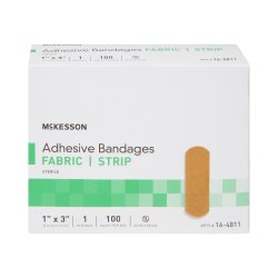 Adhesive Strip McKesson Fabric Tan 1 X 3 Inch Sterile - Image 5