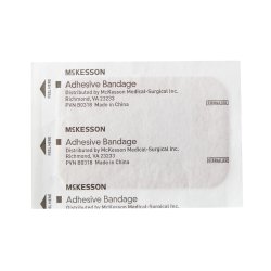 Adhesive Strip McKesson Fabric Tan 2 X 3 Inch Sterile - Image 3