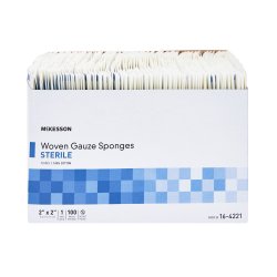 Gauze Sponge McKesson 2 X 2 Inch 12-Ply Sterile 1 per Pack - Image 2