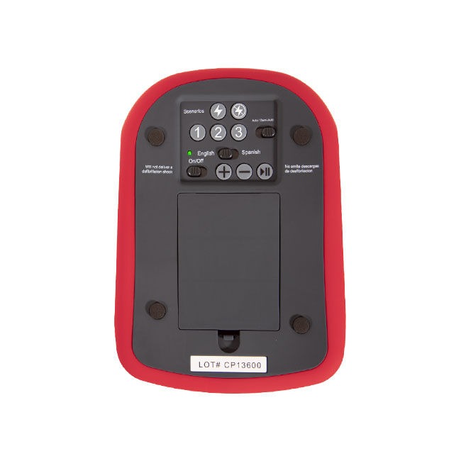 Red Cross AED Trainer with Adult and Child Gel Adhesive Pads - Image 2