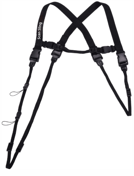 Ergonomic Barcode Scanner Harness with Breakaway Feature